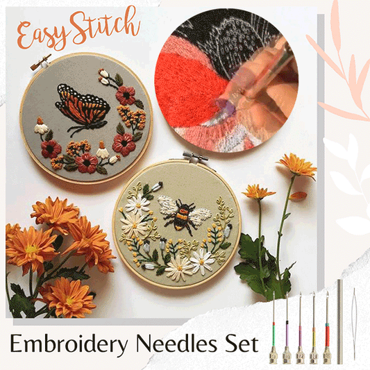 Dobshow® Embroidery Stitching Punch Needles Set