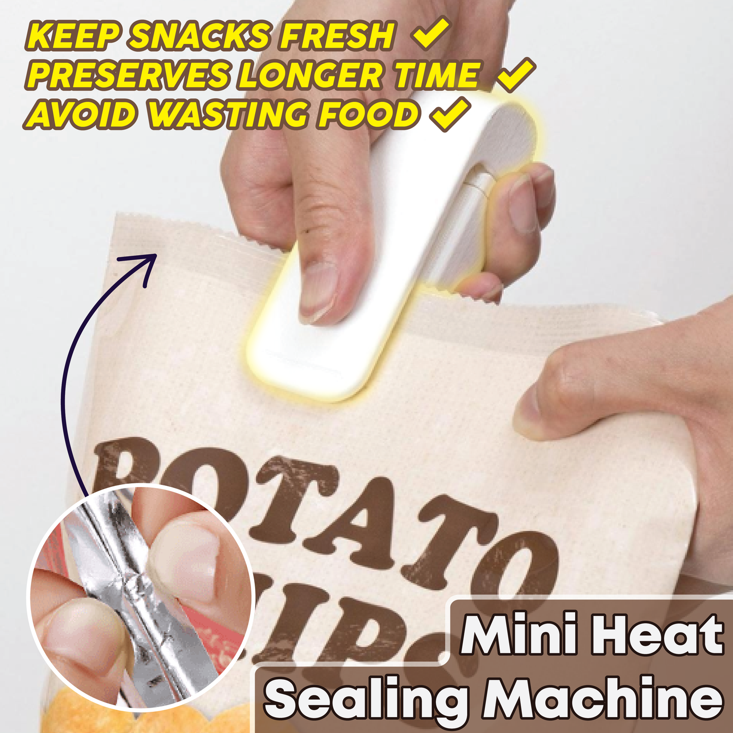 MCOIKY® Mini Heat Sealing Machine
